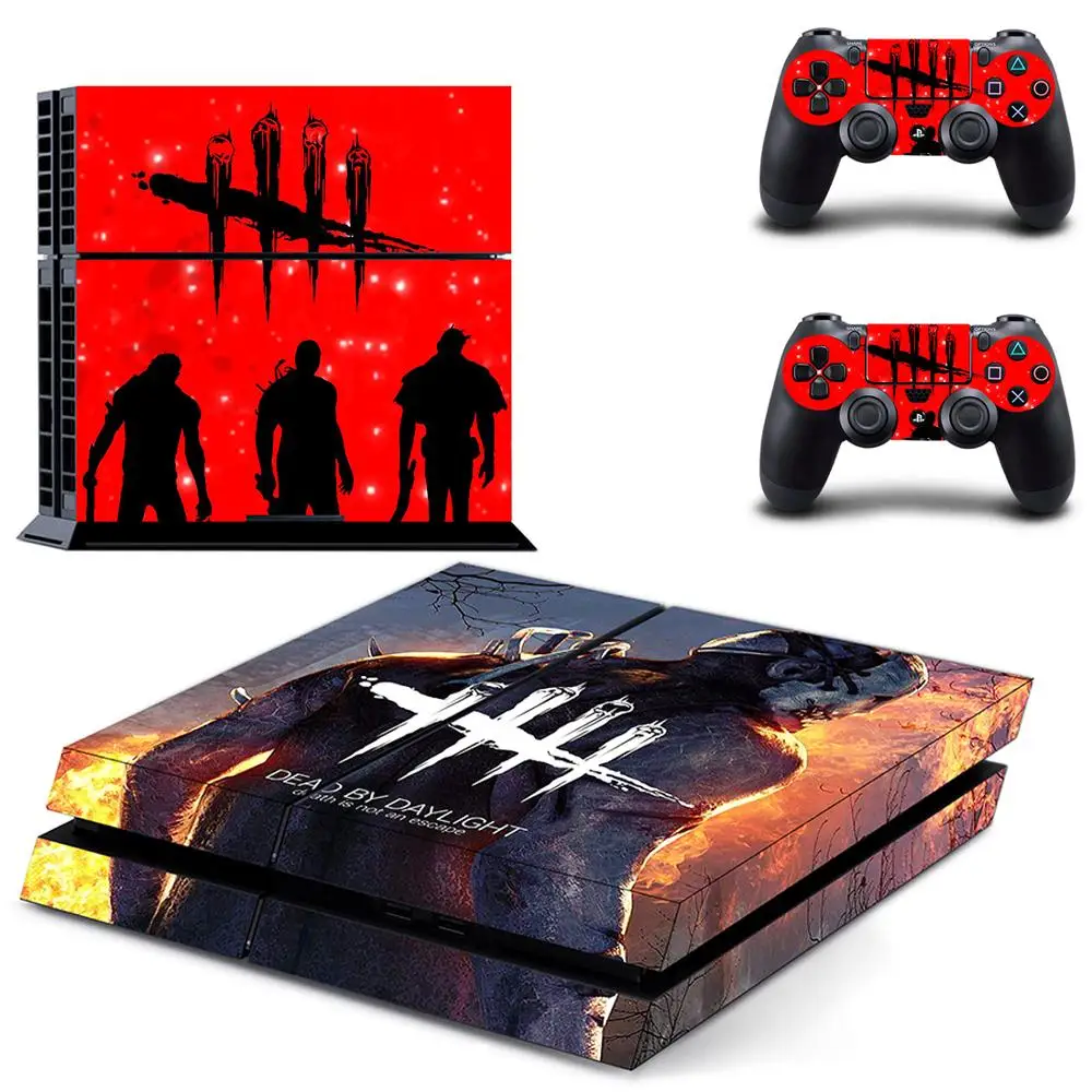KPTM1955 PS4 Кожа Наклейка виниловая для sony Playstation 4 консоль и контроллеры PS4 Кожа Наклейка-игра Dead by Daylight - Цвет: KPTM1955