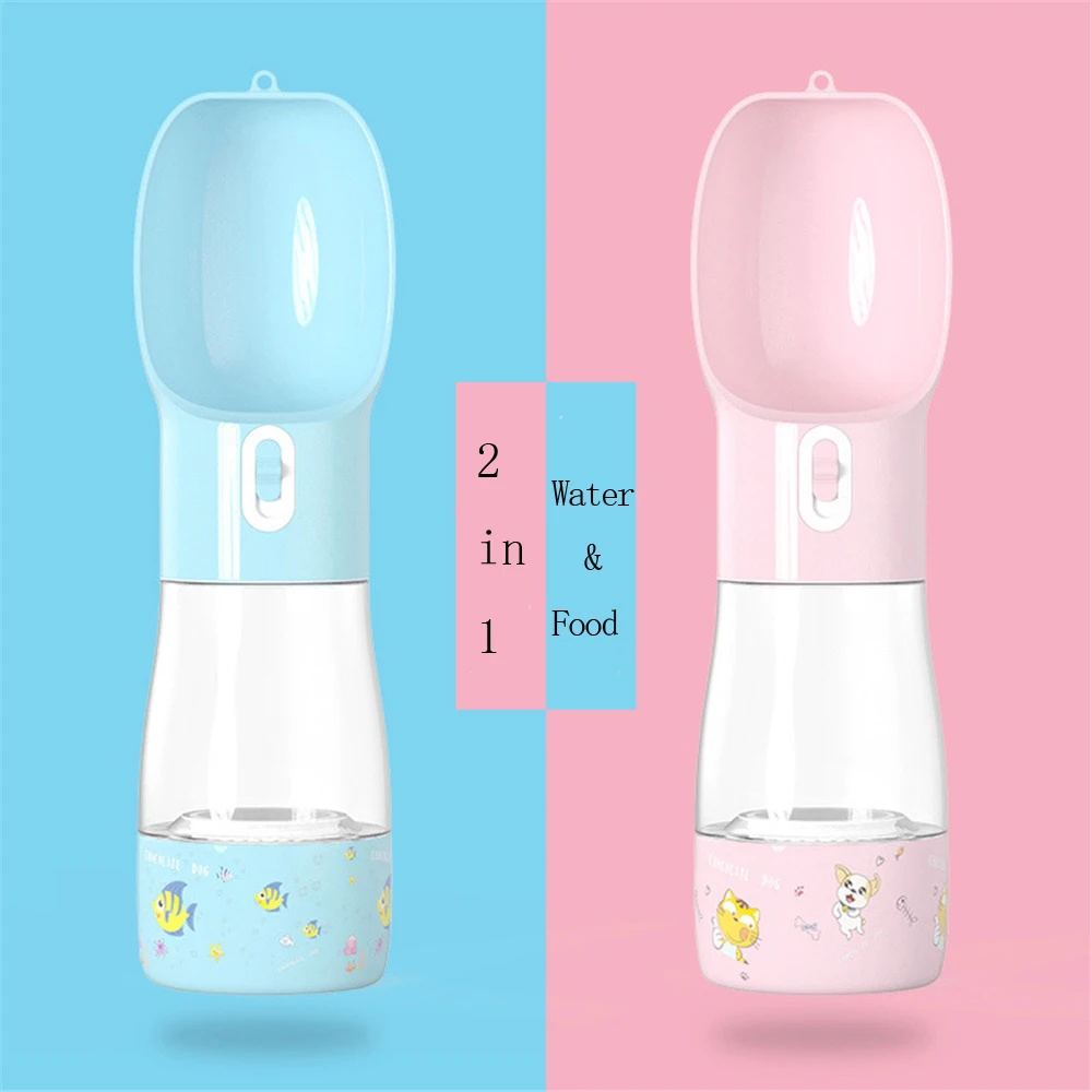 Portable Pet Dog Water Bottle For Small Large Dogs Travel Puppy Cat Drinking Bowl Outdoor Pet Water Dispenser Feeder Pet Product (1)