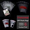 TETP Opp Bag Customized Logo Size Clear Transparent Clothing Packaging Bag Self-adhesive Plastic Seal Storage Custom Text 1