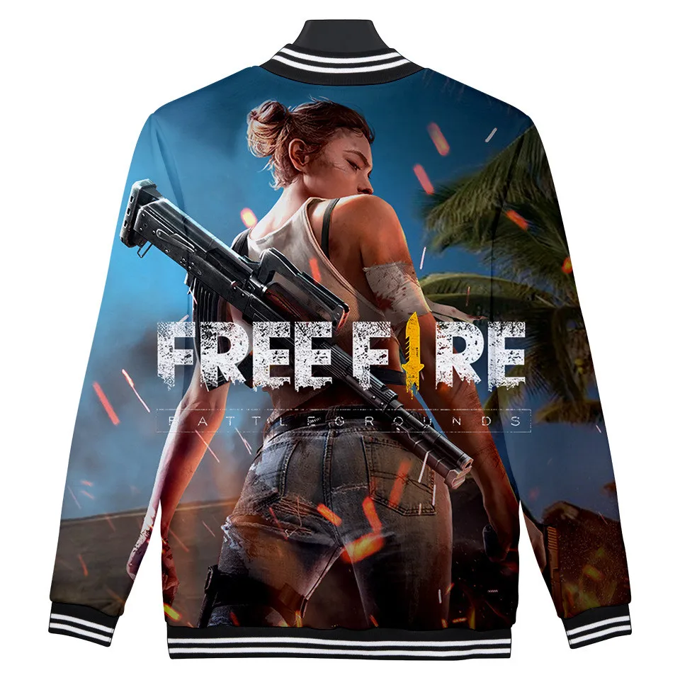 Брендовая Новинка, куртка с 3D принтом «Digital Free Fire», пальто для косплея, толстовка с капюшоном и длинными рукавами, повседневная одежда для геймеров, толстовки Harajuku