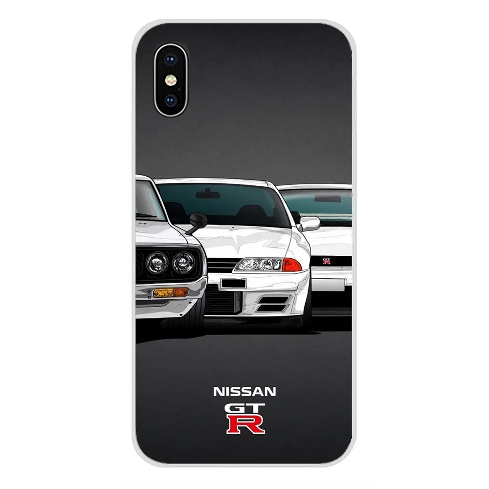 car Nissan Skyline Gtr R34 For Xiaomi Redmi 4A S2 Note 3 3S 4 4X 5 Plus 6 7 6A Pro Pocophone F1 Accessories Phone Shell Covers - Цвет: images 3