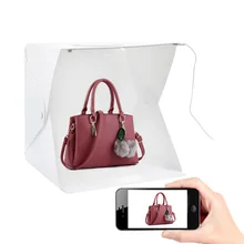 

LED Folding Light Box Portable Photography Photo Studio Softbox Brightness Lightbox For DSLR Camera Tabletop Shooting 40x40x40cm