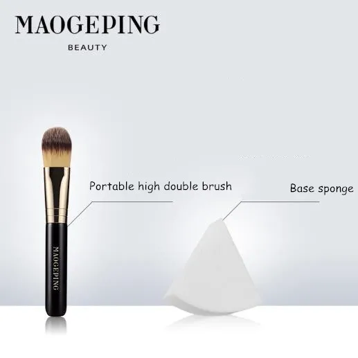 MAOGEPING Light And Shadow Shaping High Gloss Powder Cream Face And Body Three-Dimensional Brightening 4.5g Makeup 4