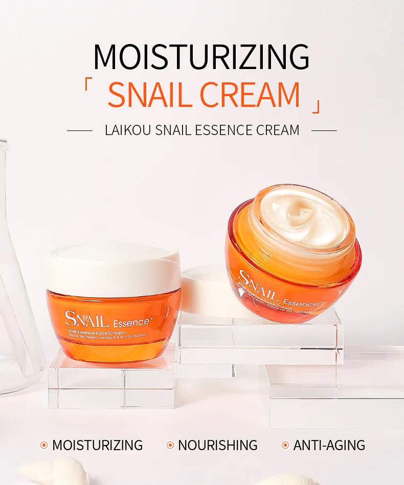 LAIKOU Snail Essence Face Cream 50g 35018 Laikou