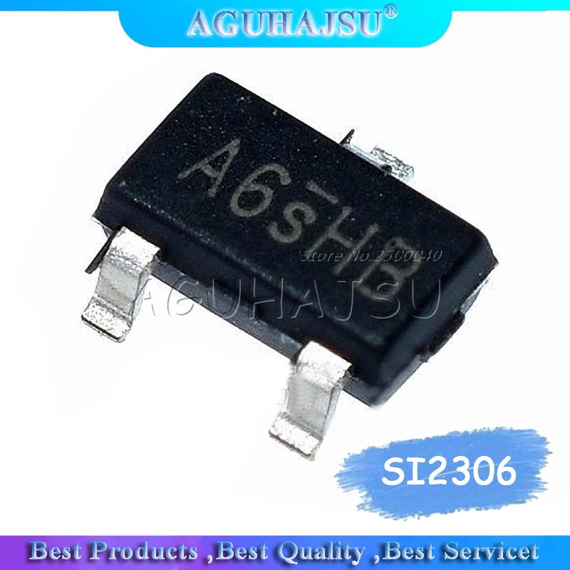 20 шт. канал MOSFET SI2306 3.5A/30В SOT23 N FET транзистор новый оригинальный|Интегральные схемы|