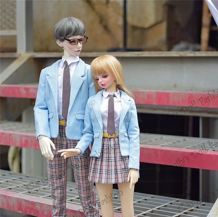 Bjd sd10 blythe Одежда Школьный костюм комплект с узорами Наборы для творчества|Куклы| |