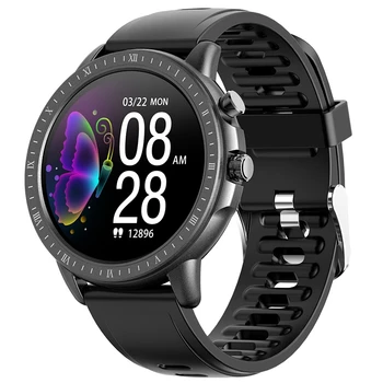 

S02 Smart Watch Women Men Heart Rate Monitoring IP67 Waterproof Fitness Tracker 1.3 Inch Full Round Screen