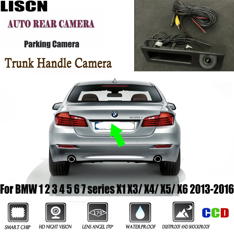 Rear View Camera For Bmw 1 2 3 4 5 6 7 Series X1 X3/ X4/ X5/ X6 20132016 Trunk Handle Camera