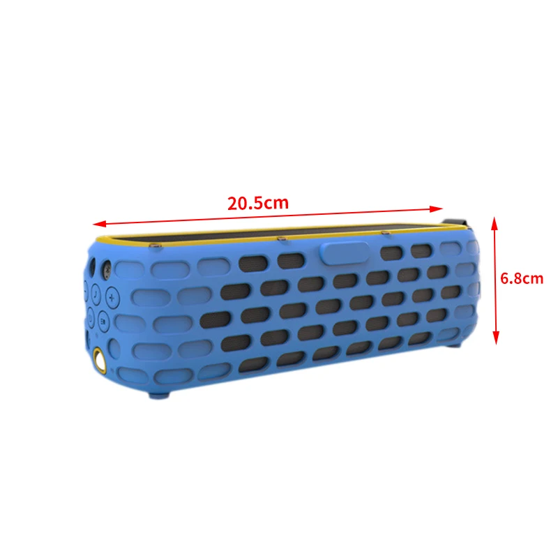 2500Mah Portable Solar Wireless 4.0 Bluetooth Speaker 9W Waterproof Hifi Speaker for Outdoors Climbing Cycling with Mic