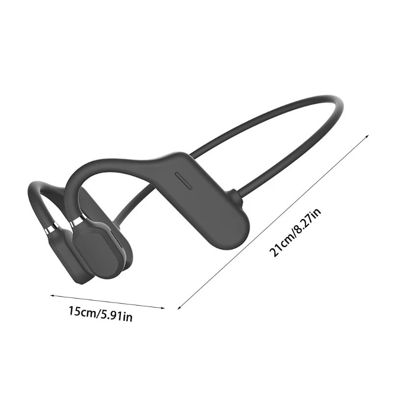 Bone Conduction Earhook Earphone Wireless Bluetooth 5 0 Open Headset Handsfree Calls Business Driving Stereo Headphone