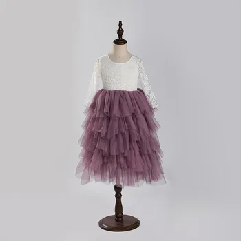 

2020 New Color Lace Dress Lace and Tulles All Can Make Costom Color
