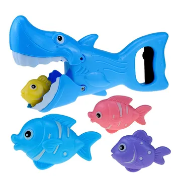 

Children Hot Bath Water Toy Bathroom Various Marine Life Manipulator Gobble Early Educational Water Toy Baby Kid Game Gift #6.26