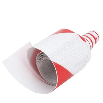 

2"X118" Reflective Safety Tape Warning Adhesive Engineering Marking Tape Sticker R9UA