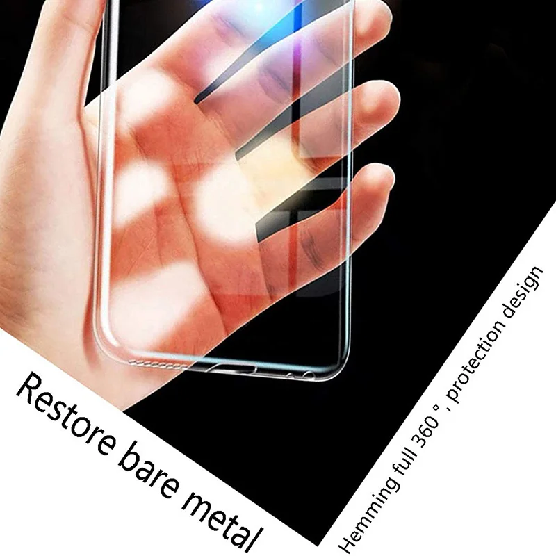Ultrathin Transparent Shockproof Soft TPU Phone Case - Crystal Clear Protection