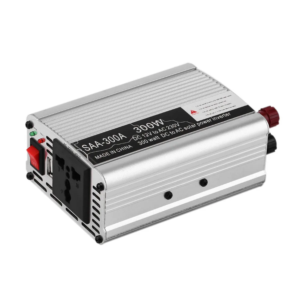 New Car Inverter Vehicle Voltage Inversor DC12V To AC220V Power Inverter Adapter 300/400/500/600 Drop Shipping