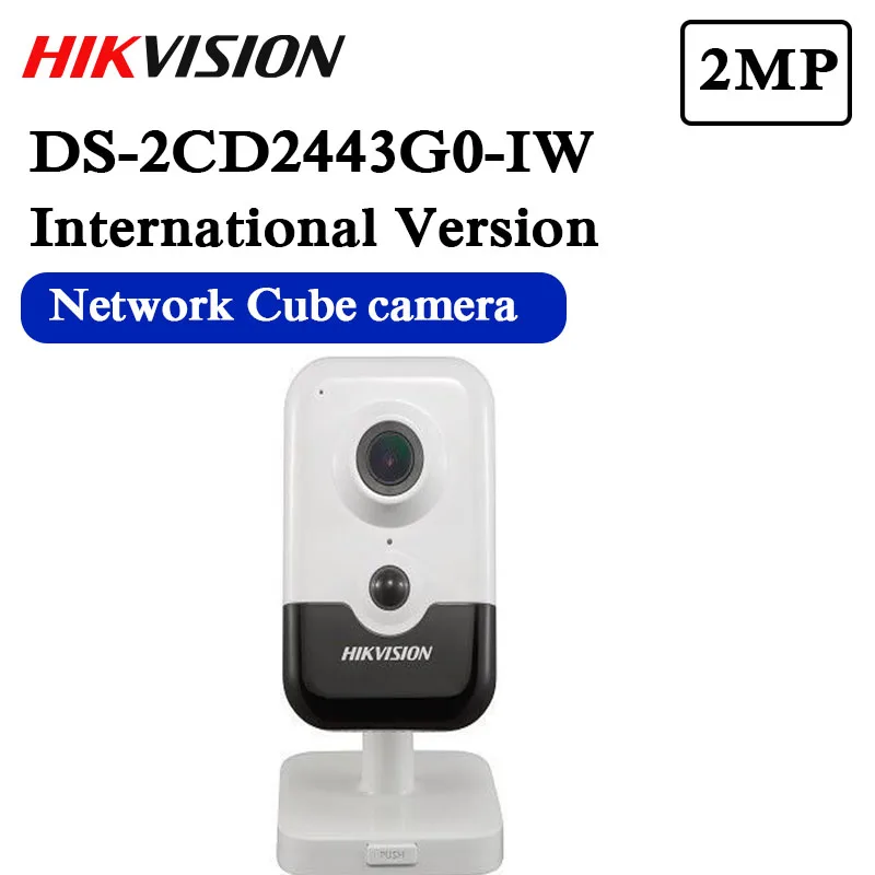 

in stock free shipping with DHL English Version DS-2CD2443G0-IW replace DS-2CD2442FWD-IW 4MP IR Cube Network Camera