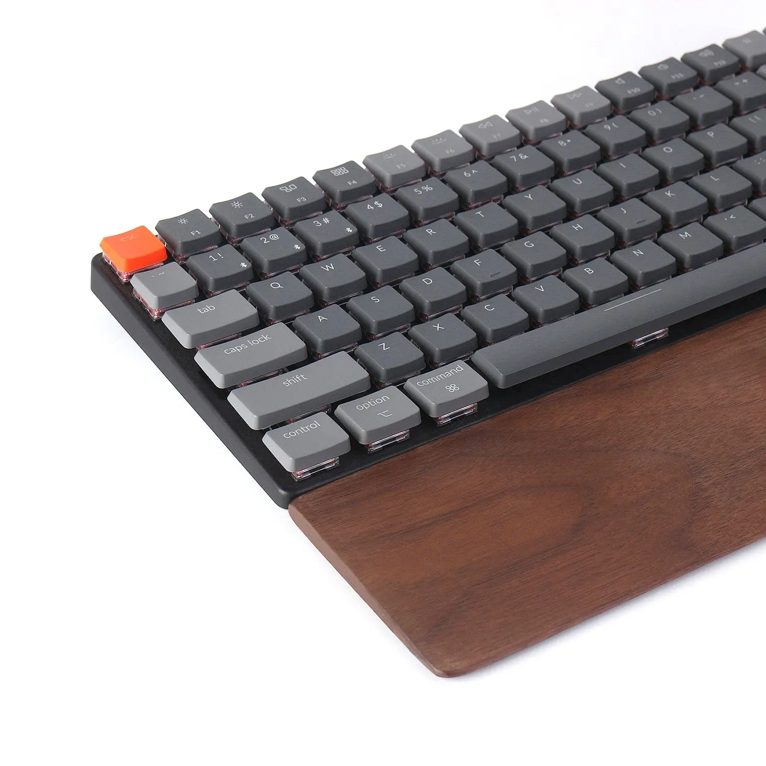 Palmeira de Madeira Resto Adequado para Keychron Adequado para Teclado Mecânico Bluetooth k3 k4 k6 k8 c1 c2 c2 c2 - Imagem 2