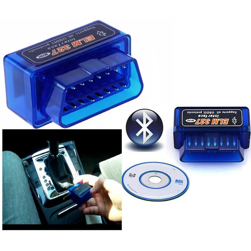 2020 Bluetooth .5 / V2.1 Мини Elm327 obd2 сканер OBD Автомобильный диагностический инструмент