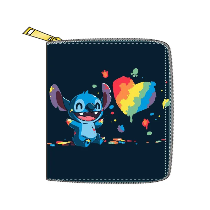 Stitch Cartoon Cute Women Wallet Disney Donald Duck Anime 2021 Top Sale Children's Mini Coin Purse Kids Gifts |