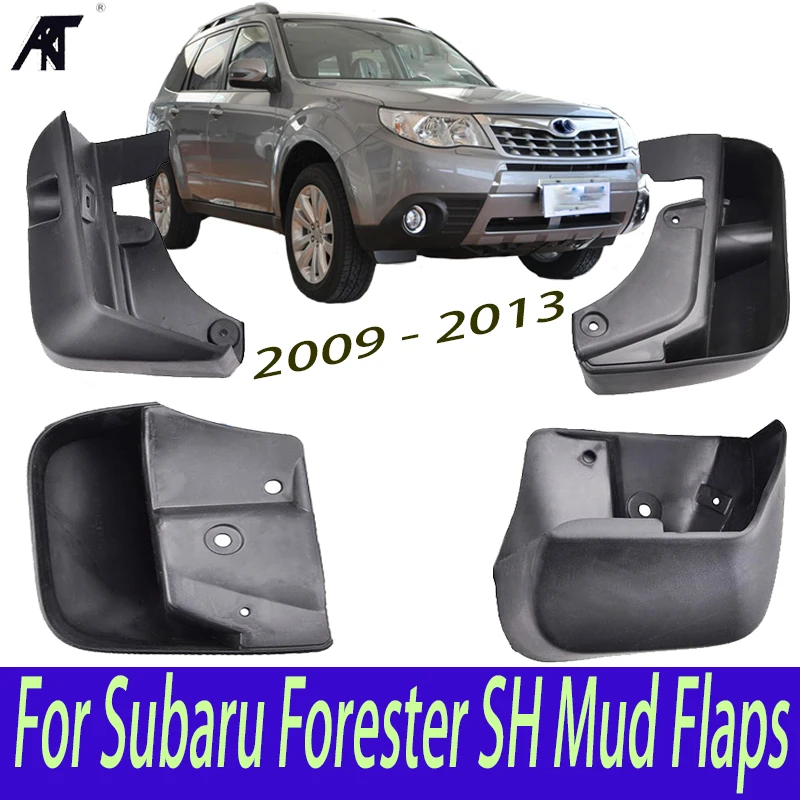

4PCS Car Mud Flaps For Subaru Forester SH 2008- 2013 Mudflaps Splash Guards Mud Flap Mudguards Fender Front Rear 2010 2012