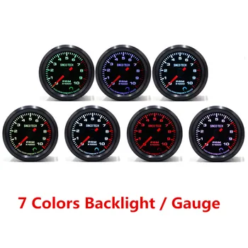 

Motorcycle 7-Color Racing High Performance PM High Speed Gauges Temp/ Oil Temp/Oil Pressure/Water temp/Tachometer/Air Fuel Gauge