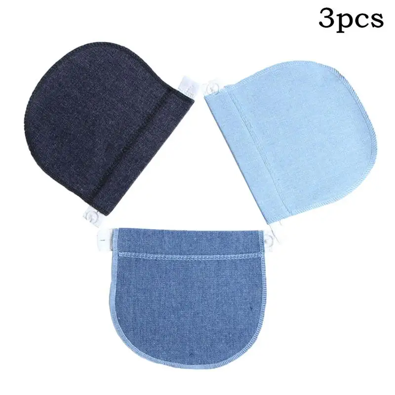 Assorted Color 1/3 шт. беременных пояс с эластичной резинкой на талии удлинитель для головок штаны прочный удлинитель кнопок тормозные колодки для беременных Для женщин или будущей маме - Цвет: Assorted Color