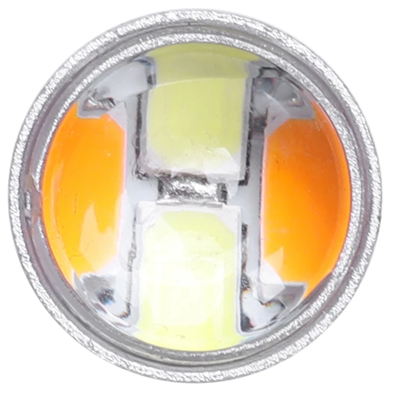 Белый/янтарный 1157 Led Drl сигнал поворота с переключателем лампы для габаритных огней
