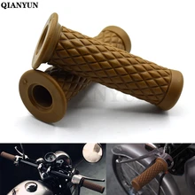 Универсальный мотоциклетный 7/" 22 мм винтажный резиновый руль для мотоцикла для KTM 990 Super Duke RC8/R 690 Duke 1290 Super Duke R