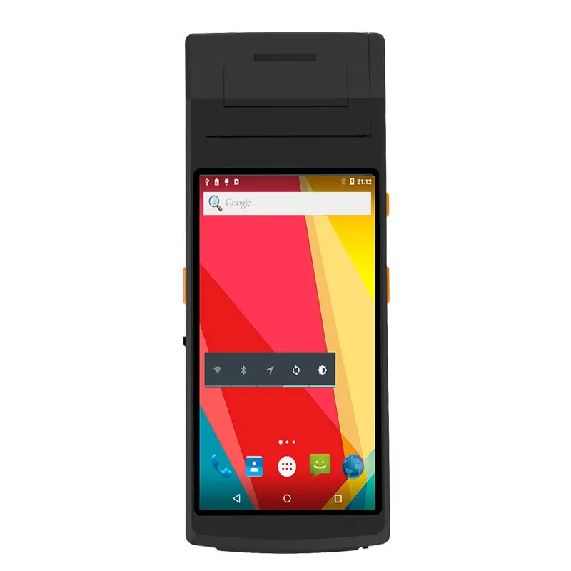 QS POS принтер PDA Ручной терминал все в одном Bluetooth Android 7 0 4G Wifi GPS умный