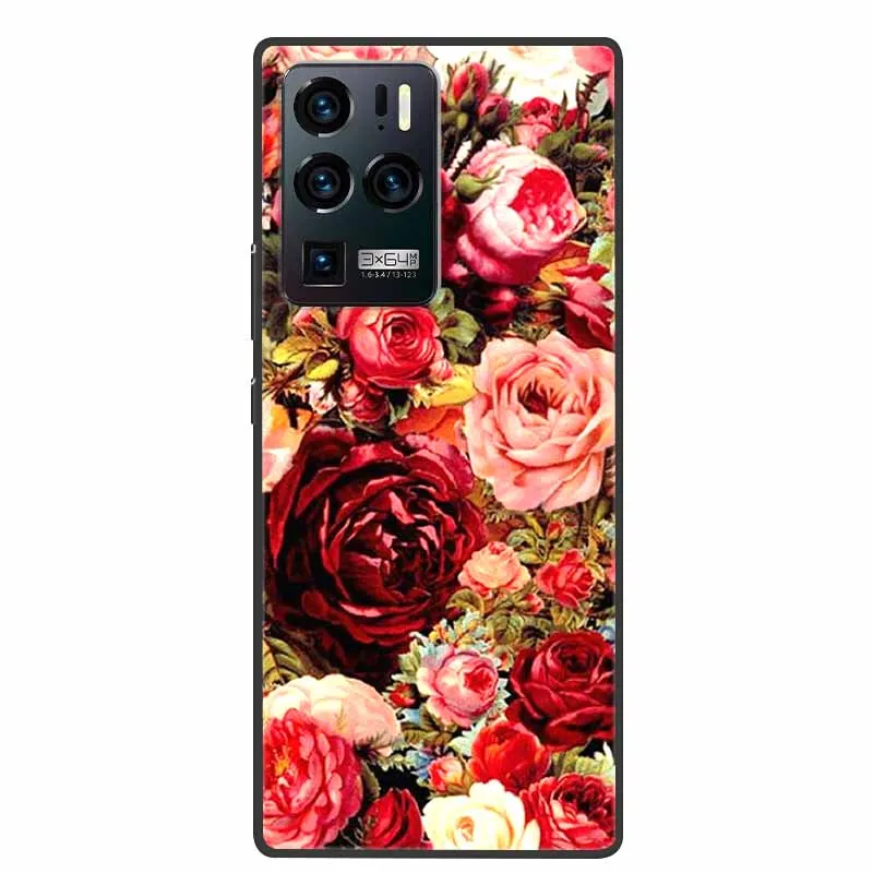 Shockproof Soft Silicone TPU Back Cover - Cute Design