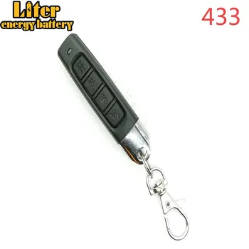 

433/315MHZ Remote Control 4 Key Buttons Garage Gate Door Auto Pair Copy Remote Garage Door Opener Duplicator