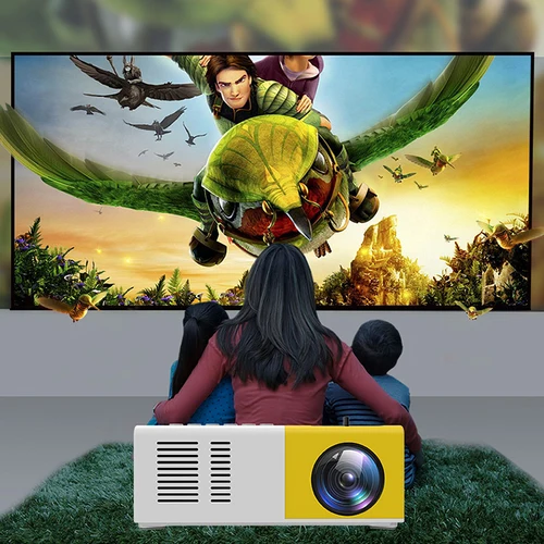 Salange J9 프로 프로젝터, 1000 루멘, 480x360 픽셀, 3.5mm 오디오 HDMI, USB 미니 LED 프로젝터, 홈 미디어 플레이어, PK YG300 5