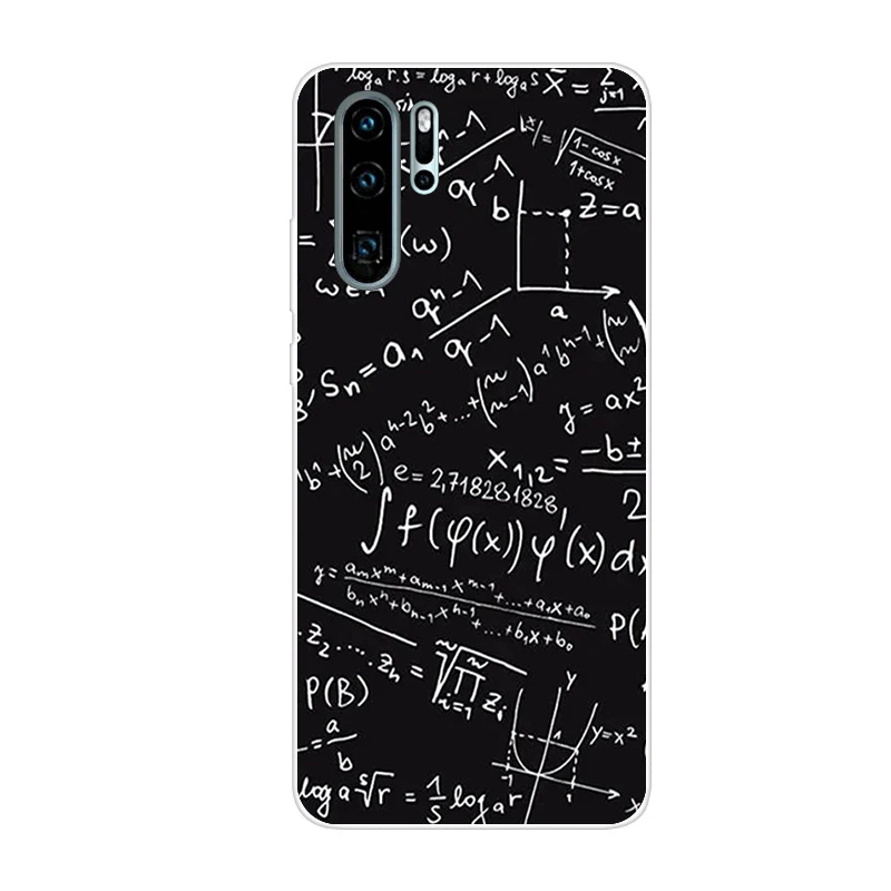 Темно-синий Чехол для мобильного телефона, чехол для huawei P30 Pro, Силиконовый ТПУ для телефона, задняя крышка на huawei P30 Pro, VOG-L29 ELE-L29 P 30 Lite, чехол - Цвет: Темно-синий