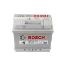 Акб Bosch S5/12v 63ah 610a(D242 X D175 X H190)(-) 0092s50050 Bosch арт. 0092S50050