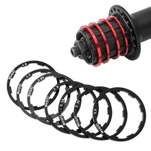 

MTB Grooved Hub Washer 1.0/1.5/1.85/2.0/2.18/2.35/2.5MM Bottom Bracket Spacers MTB Road Bike Freehub Washer Cycling Accs