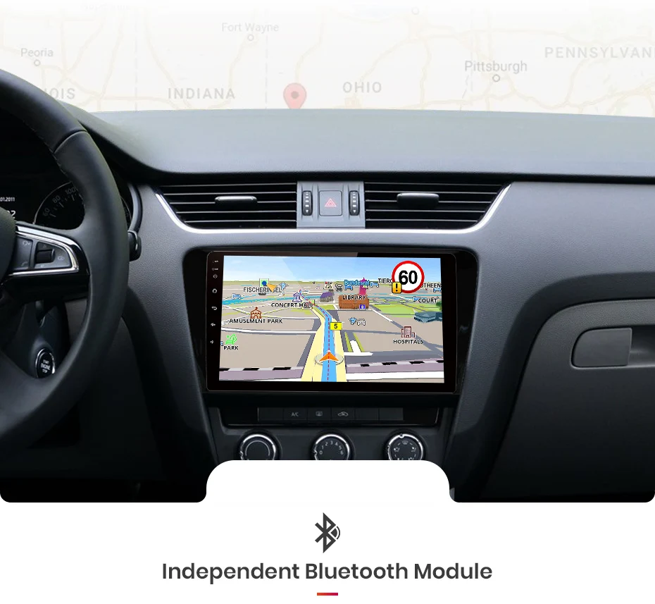 Junsun V1 pro 4G+ 64G CarPlay DSP Android 9,0 автомобильный Радио Мультимедиа стерео плеер gps для SKODA Octavia 2013-20162017 A7 2Din