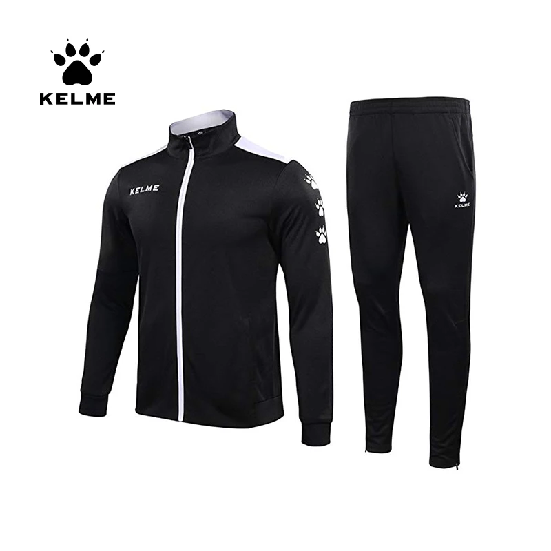 KELME Мужская спортивная одежда теплый спортивный костюм куртка спортивные штаны