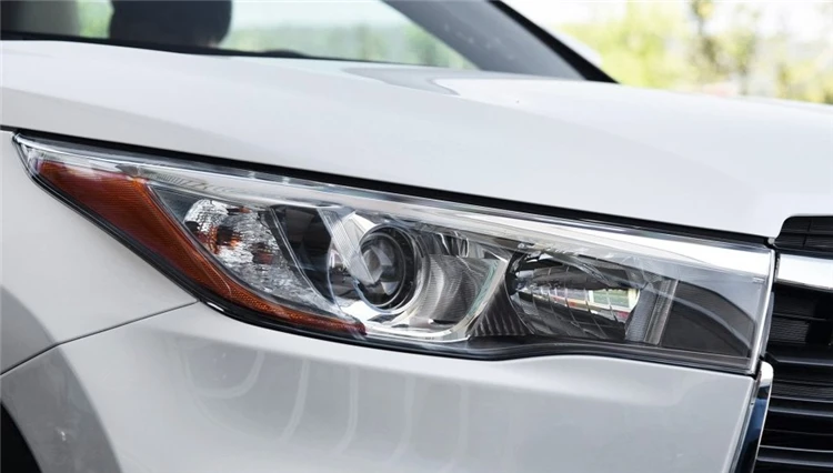 Для Toyota Highlander передние фары прозрачные абажуры лампы оболочки маски фары крышка объектива фары