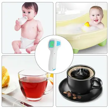 

Infrared Thermometer Body Thermometer Contactless Forehead Thermometer Generic Baby/Adult Practical Health Household Outdoor