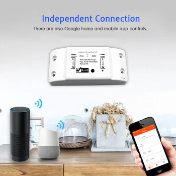 

Tuya Wifi Smart Light Switch Universal Breaker Timer Smart Life App Wireless Remote Control With Alexa Google Home
