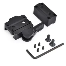 AD QD низкий и высокий/Riser co-witness высота CNC крепление для Trijicon MRO Red Dot(черный) AD-MRO-10 AO1790 охотничий аксессуар