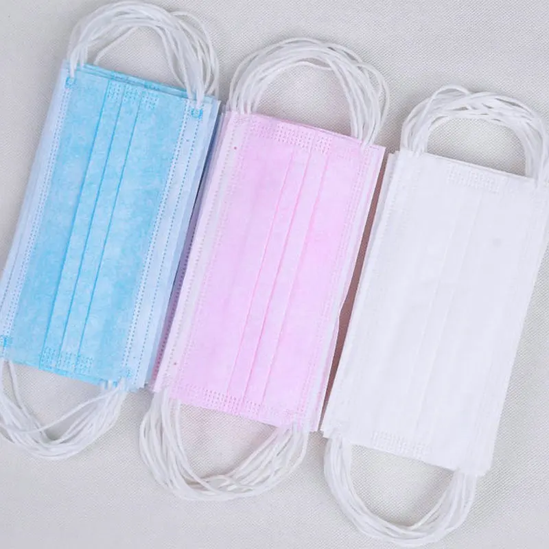 20pcs Non Woven Disposable Face Mask Medical dental Earloop Activated Carbon Anti-Dust Face Surgical Masks