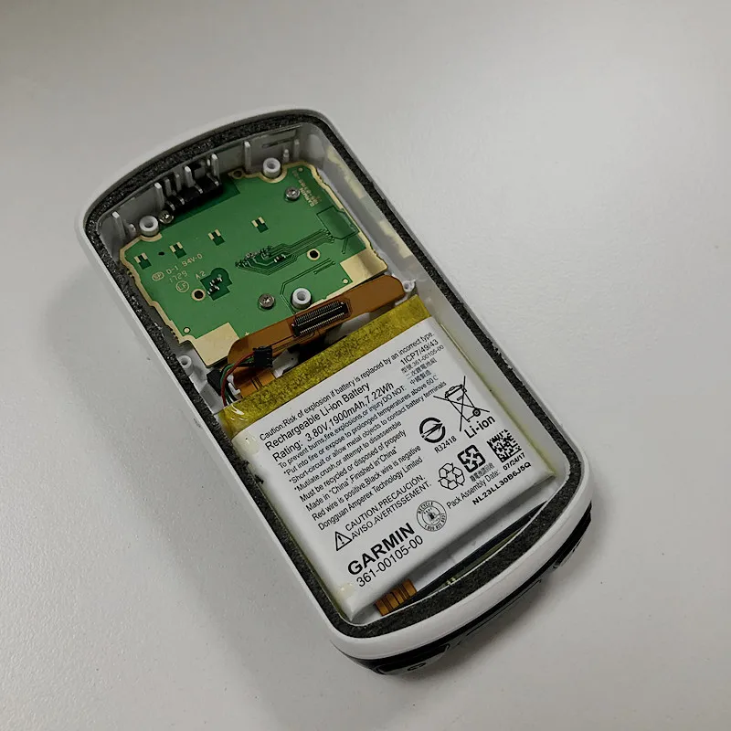 Original Case Voltar para Garmin Edge 1030 Gps Bicicleta Medidor de Velocidade Tampa Traseira Shell Reparação Substituição - Imagem 5