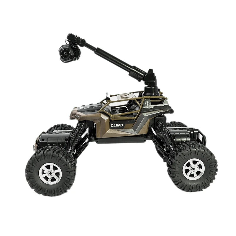 

Remote Control Car Rc Mountain Bike 1:16 2.4G With Camera Wifi Mobile Phone Remote Control Four Drive Waterproof Climbing Car Br