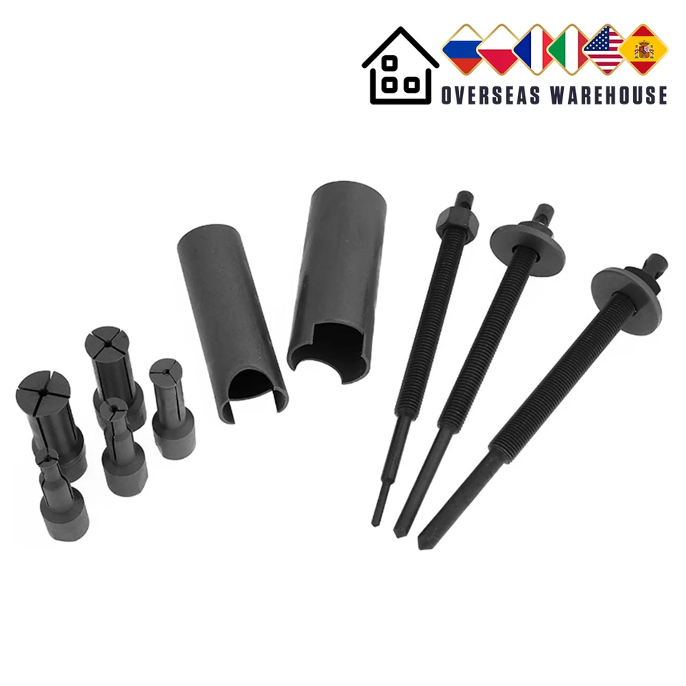 Kit Estrattore Cuscinetti 8 Pezzi Per Moto - Per Rimozione Cuscinetti Interni Da 9mm A 23mm | Acciaio Resistente - Foto 7