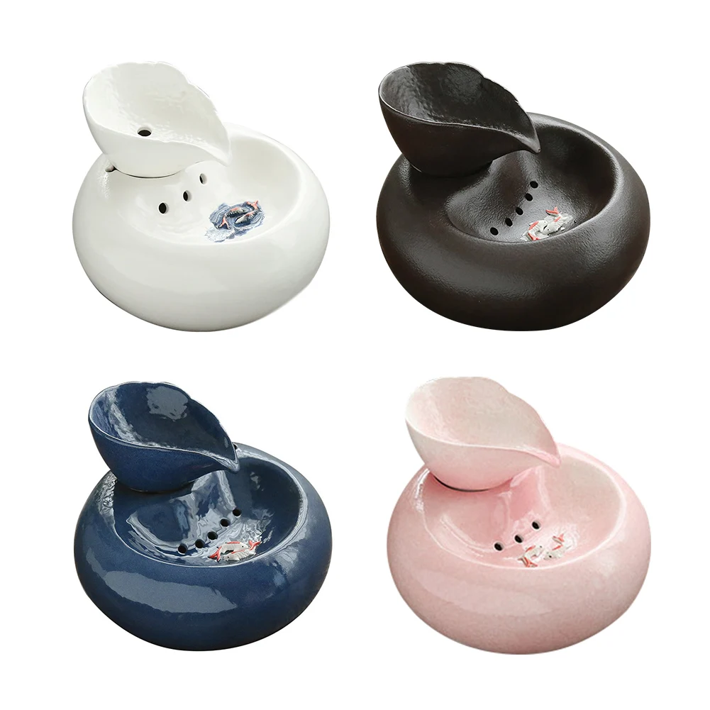 Smart Filter Large Capacity Quiet Dispenser Cats Automatic Circulating Ceramic Fountain Easy Clean Drinking Water Feeder
