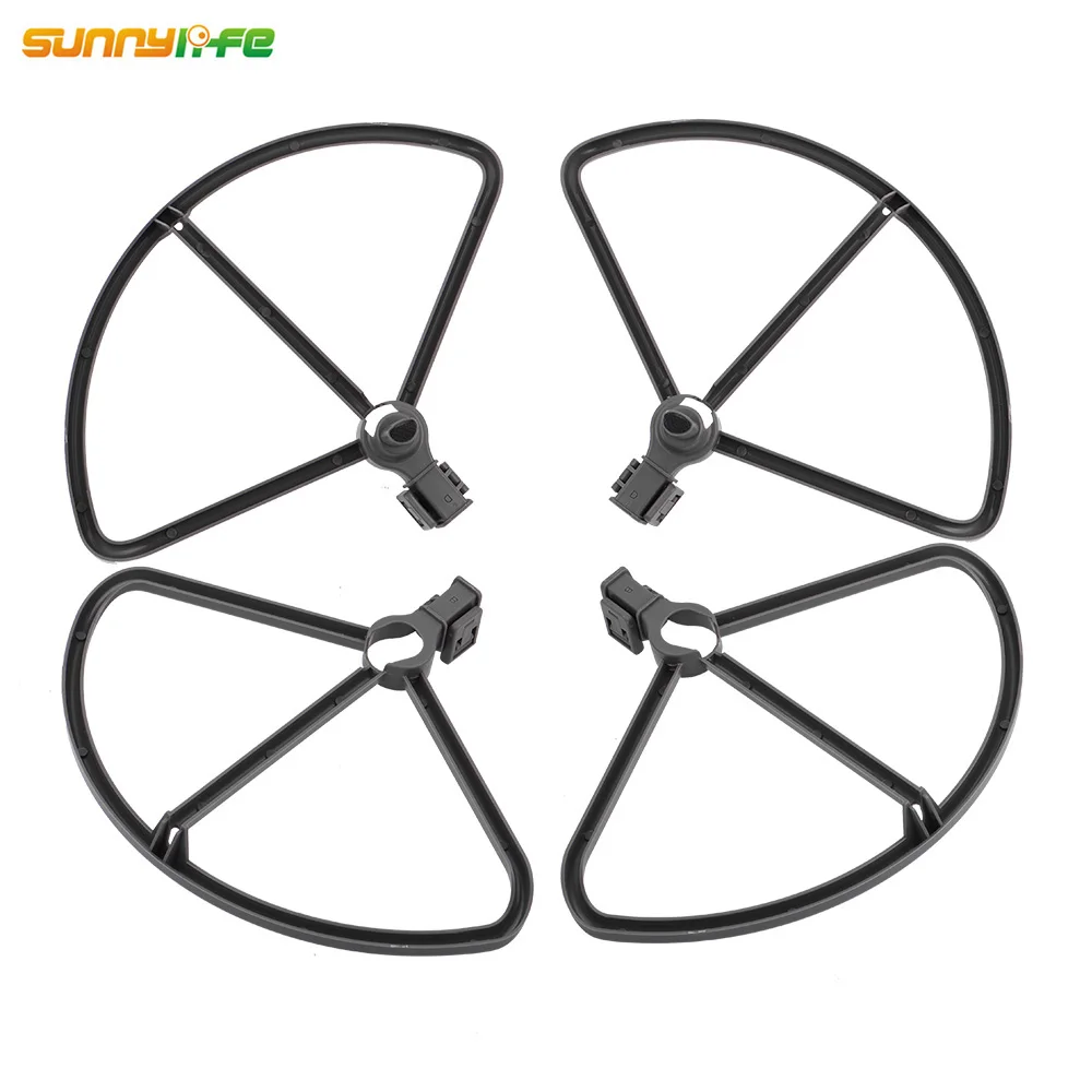4 шт. протектор пропеллера для DJI Mavic 2 Pro Zoom Drone защитный бампер Quick Release 8743F реквизит защита вентилятора крыла запасные части 4 - Цвет: Коричневый