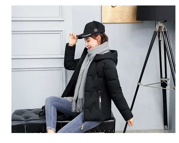 Abrigos Mujer Invierno Short Winter Jacket Women Fur Cotton Padded Jacket Female Parka Womens Jacket Winter Coat for Woman