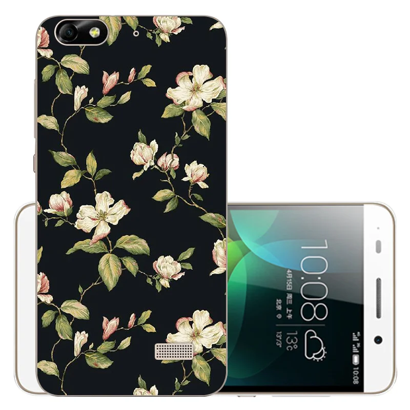 AWMHGQ Чехол-книжка 5,0 дюйма для huawei Honor 4C, чехол CHC-U01, CHM-U01 чехол для huawei Honor 4C, мягкий силиконовый чехол для huawei G Play Mini - Цвет: AWMHGQ