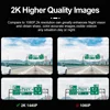 E-ACE A45 12 Inch Touch Car DVR 2K Mirror Dash Cam Hisilicon Auto Recorder Sony IMX335 Dual Lens support GPS 1080P Rear Camera ► Photo 3/6